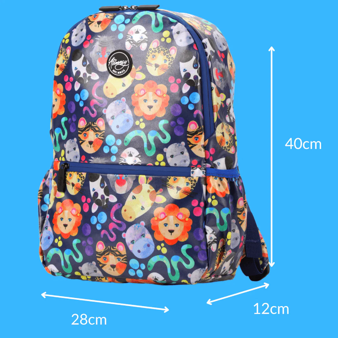 Alimasy Safari Navy Medium Waterproof Backpack