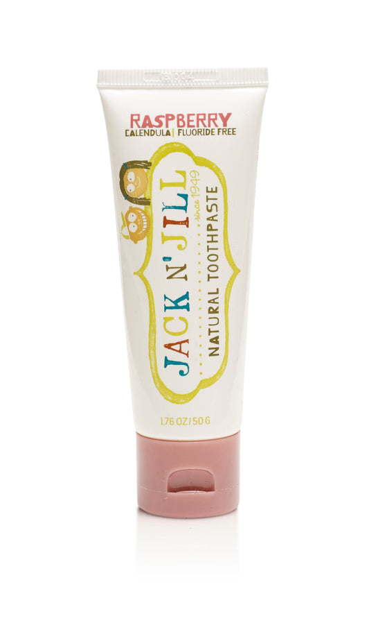 Jack N Jill Natural Toothpaste Organic Raspberry 50g