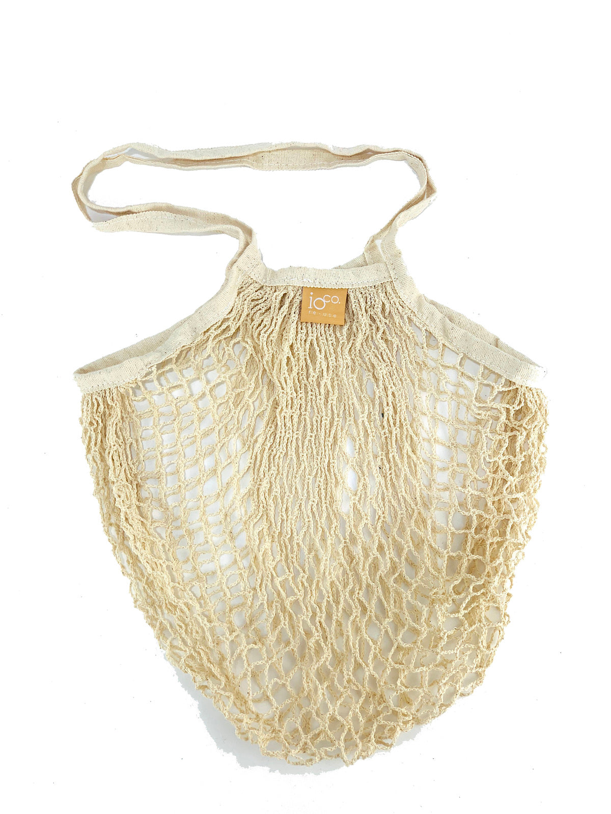 IOco Natural Cotton Mesh Grocery Bag