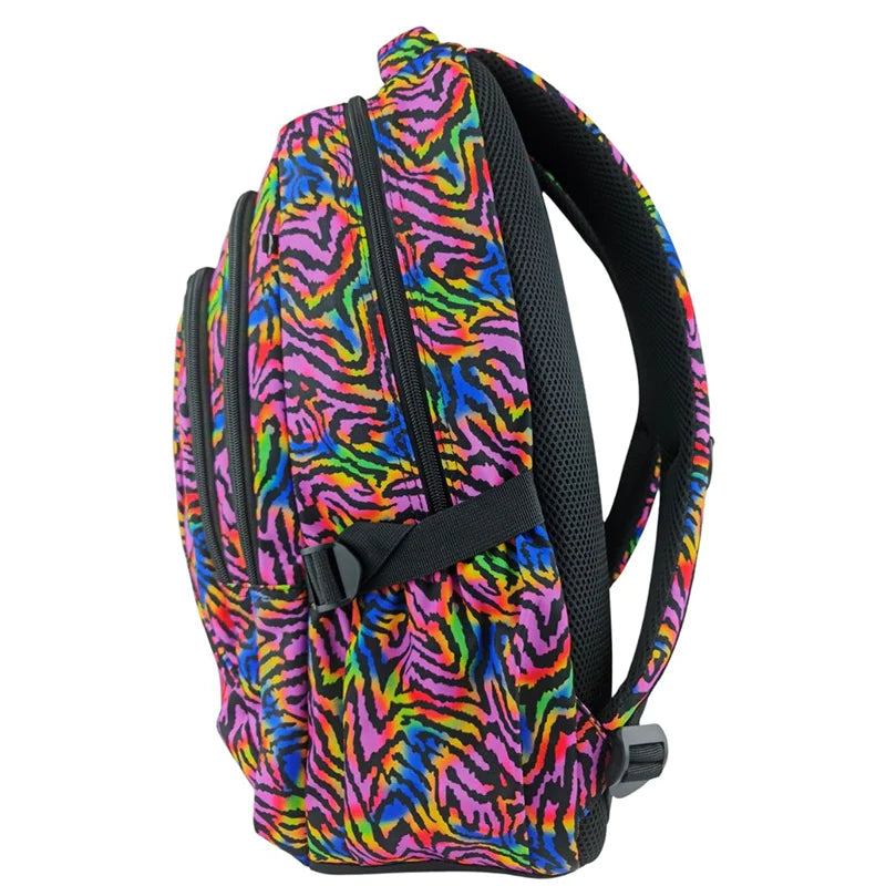 Alimasy Rainbow Zebra School Bag