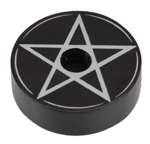 Pentagram Spell Candle Holder