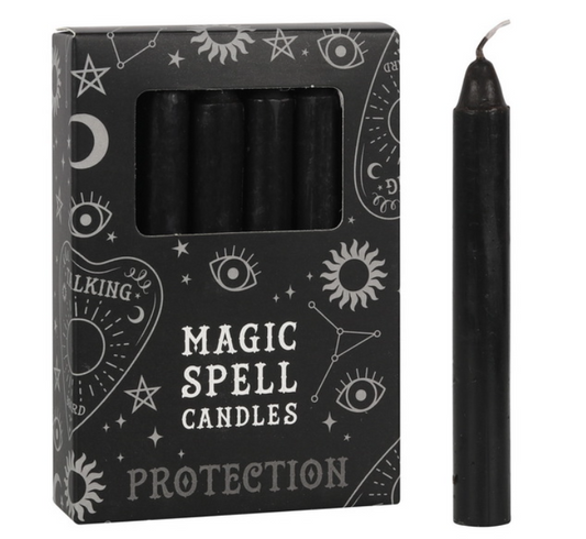 Black Protection Spell Candle