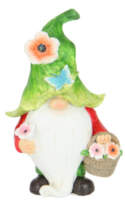 Standing Flower Gnome