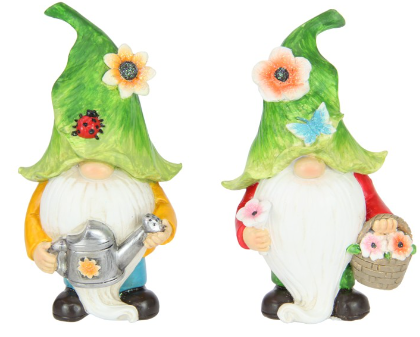 Standing Flower Gnome