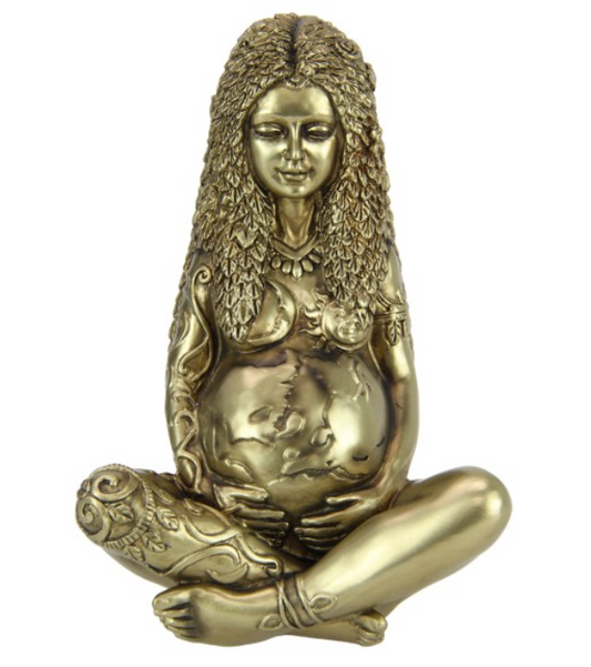 Gold Sitting Mother Earth