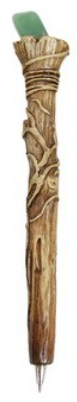 Crystal Healing Wood Look Pen