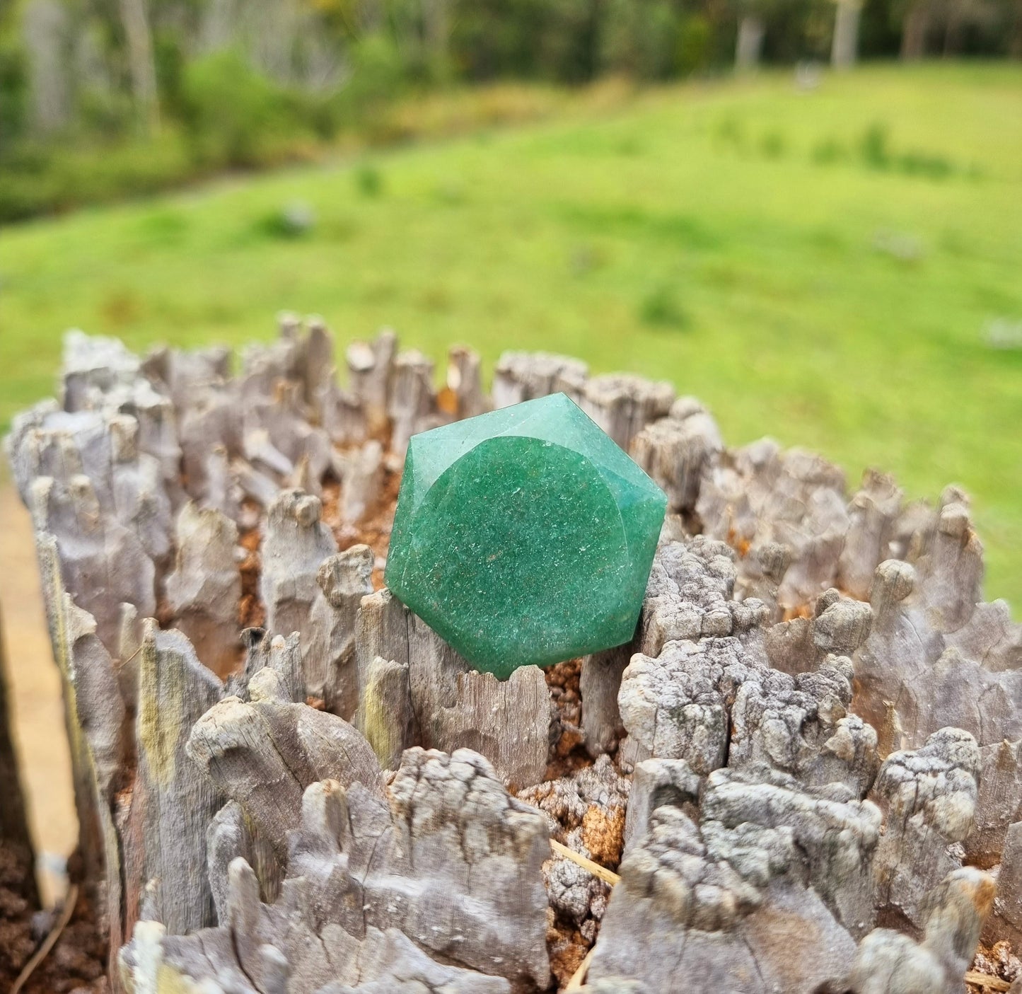 Green Aventurine Star