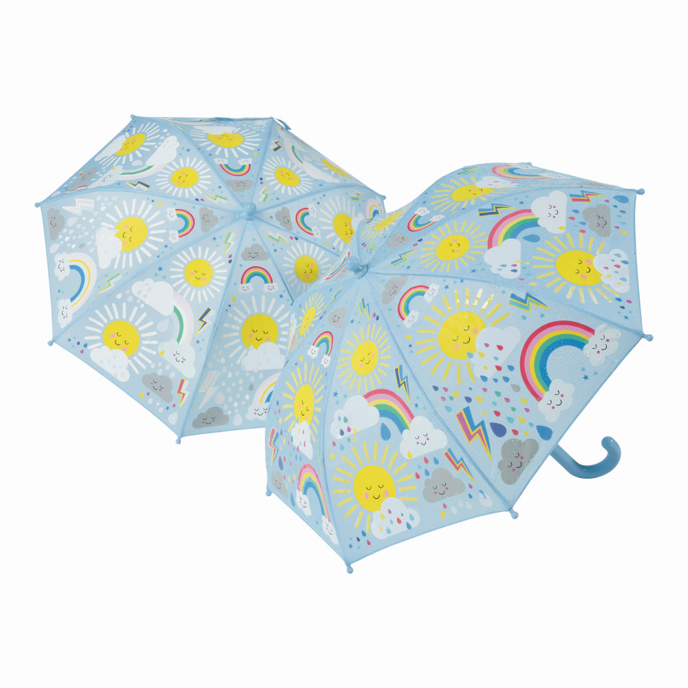 Floss & Rock Colour Changing Umbrella – Sun & Clouds