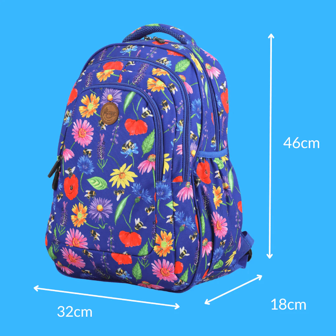 Alimasy Bee & Wildflowers School Bag