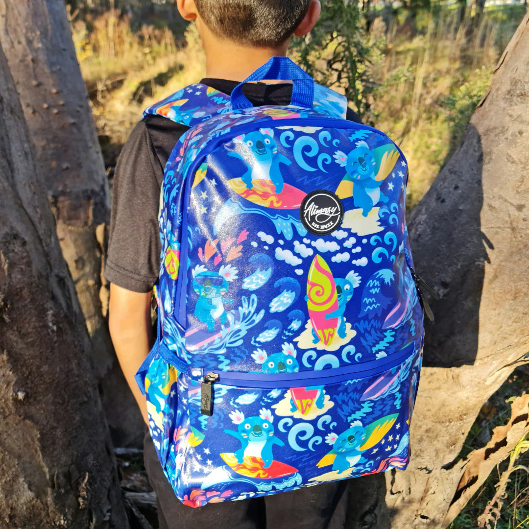 Alimasy Surf Koala Medium Waterproof Backpack